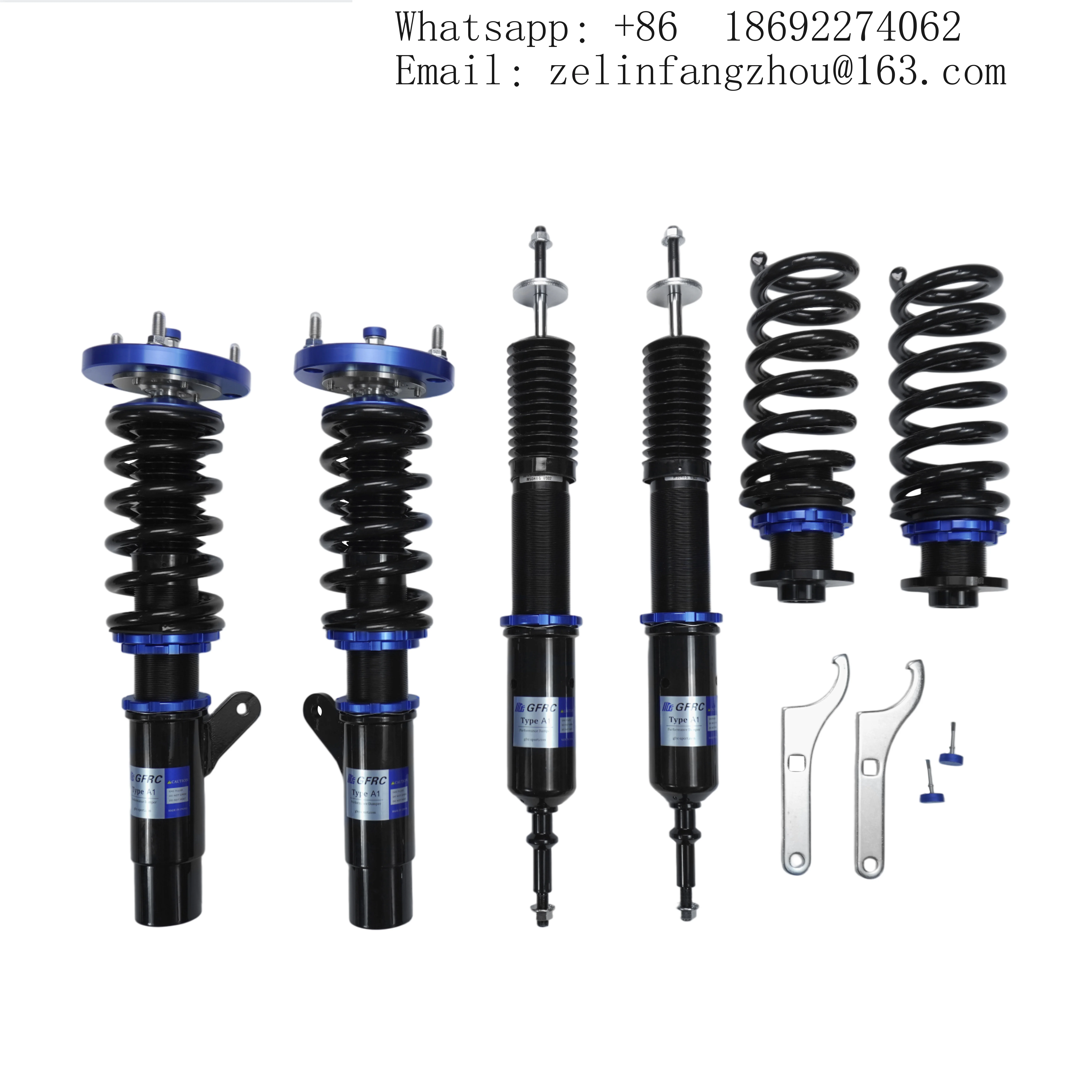 GFRC Monotube Coilover Suspension Kit for BMW 1 Series E87 2004-2011 Height Damping Adjustable Shock Absorber Upgrade