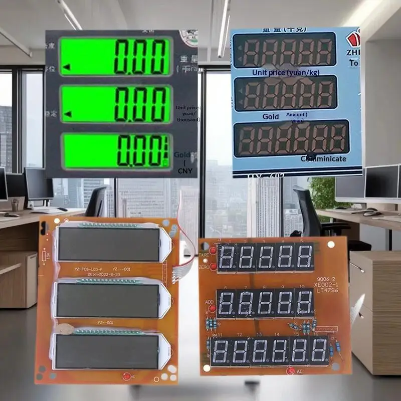 Comprehensive LED LCD Circuit Board Accessories; Electronic Scale with Digital Display Screen.