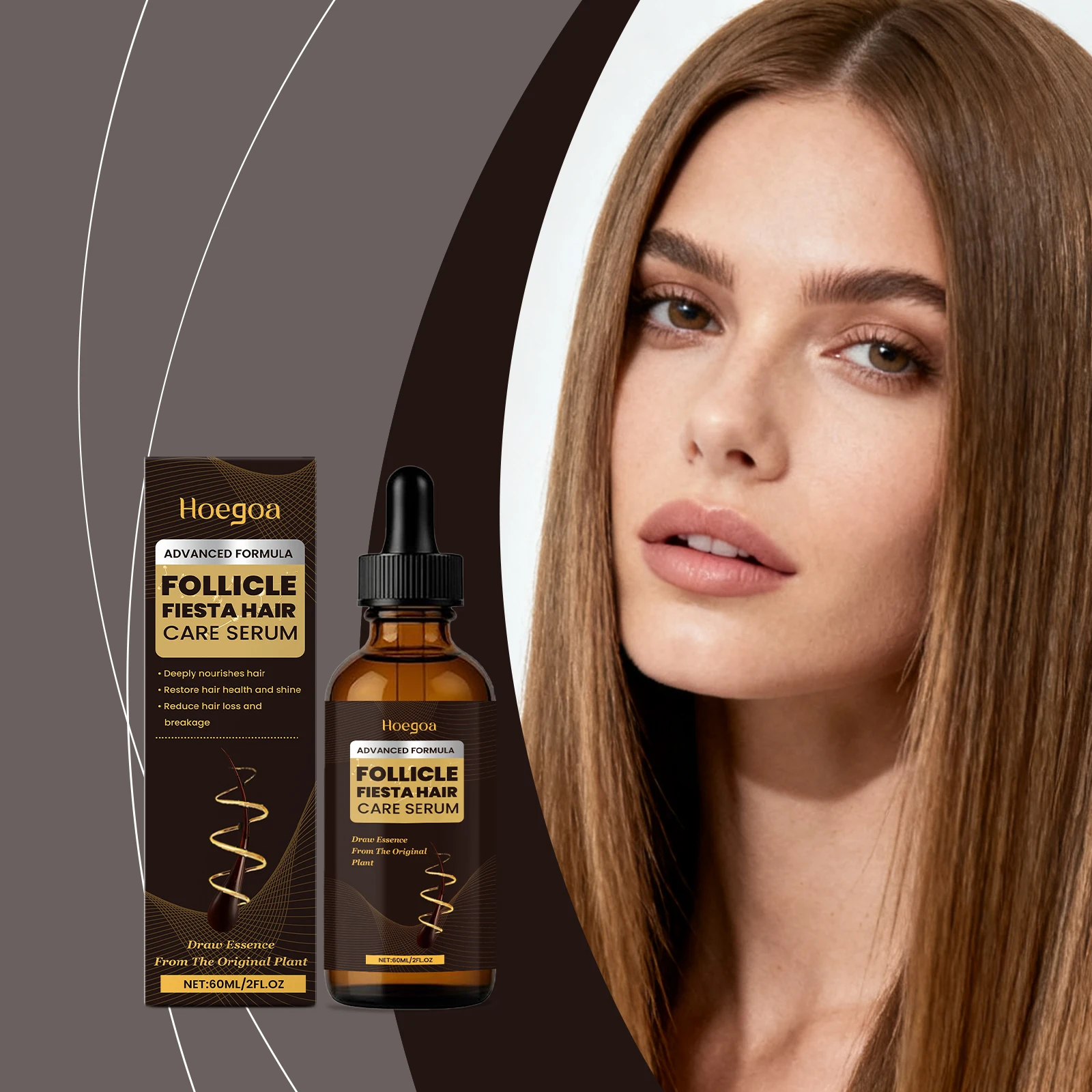Scalp Repair Serum Prevent Loss Stimulate Hair Follicle Strengthening Root Hair Regrowth Smooth Nourish Growing Hair Essence