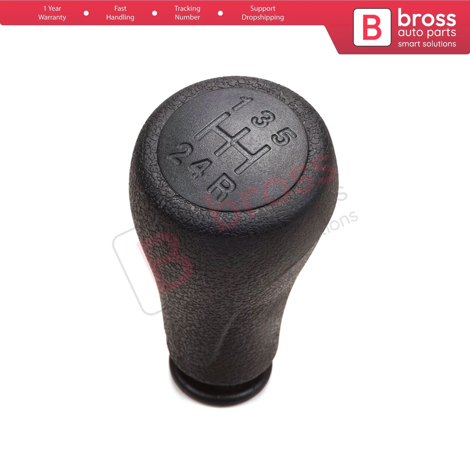 

BSP666 5-Speed Gear Shift Stick Knob 2403.FS, 2403FS, 2403-FS Black For Fiorino MK3, Qubo MK3, Nemo MK3, Bipper MK3 2007-2017