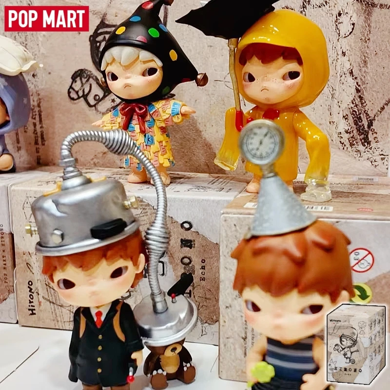 

Official POP MART Hirono Echo Series Blind Box Art Figure Desktop Ornament Trendy Collectible Decor Lovely Festival Xmas Gift