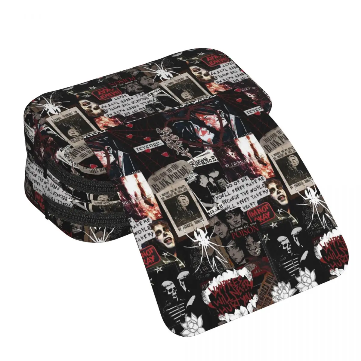 My Chemical Romance Pencil Case for Studen Gifts Pen Box Pencil Bag Stationery Supplies Pen Holder Bag