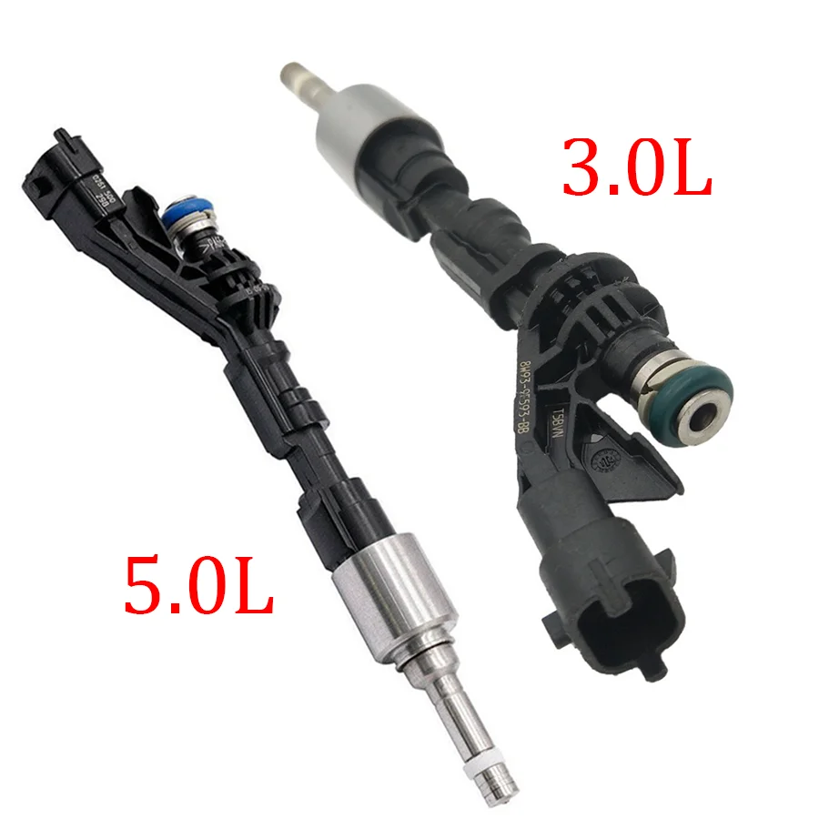 Wooeight 1Pc Car Fuel Injector Fit For Jaguar F-TYPE XF XJ Land Rover Range Rover VOGUE Discovery 3.0L 5.0T DX23-9F593-AA