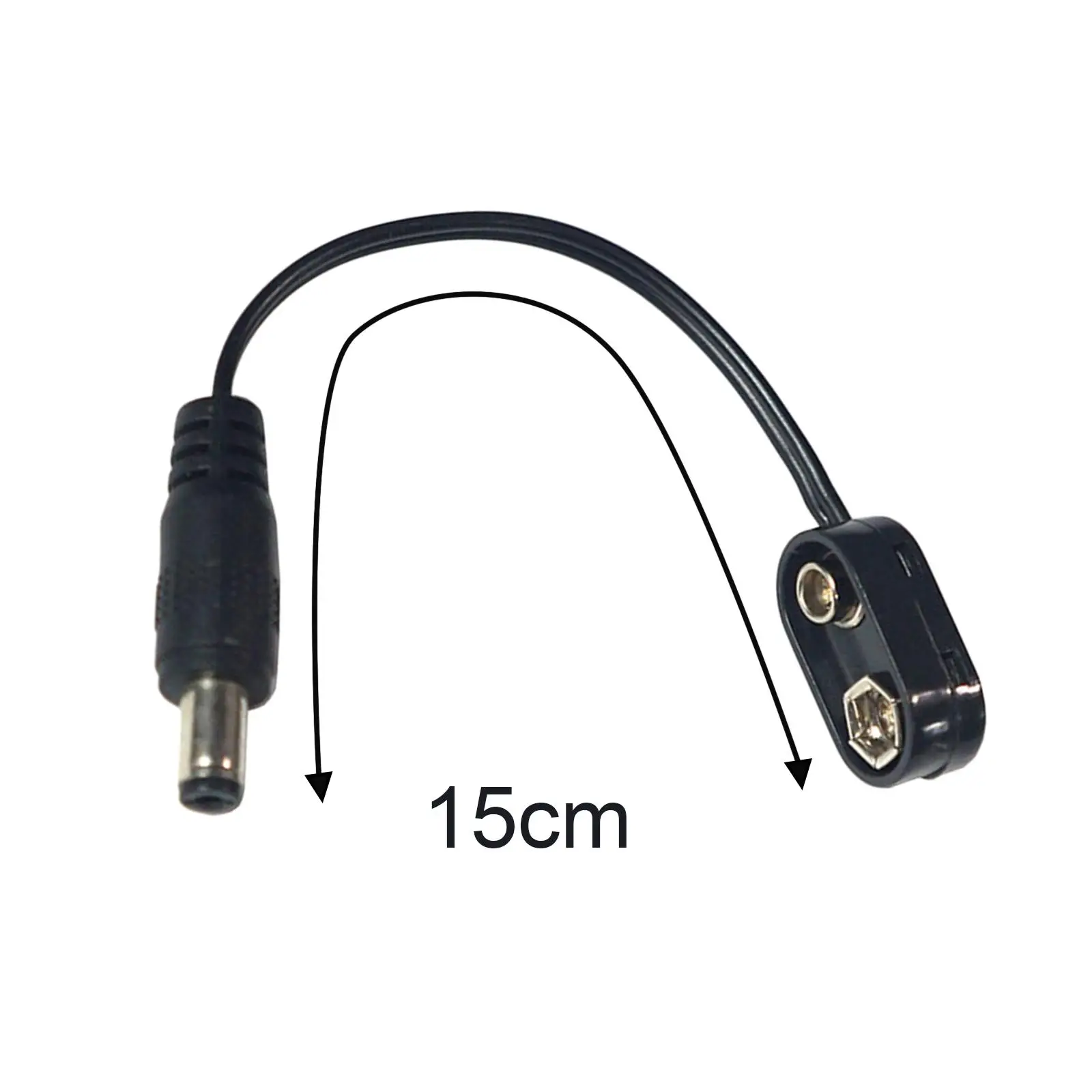 9 Adapter for Guitar Pedal Cable Battery Male Connector