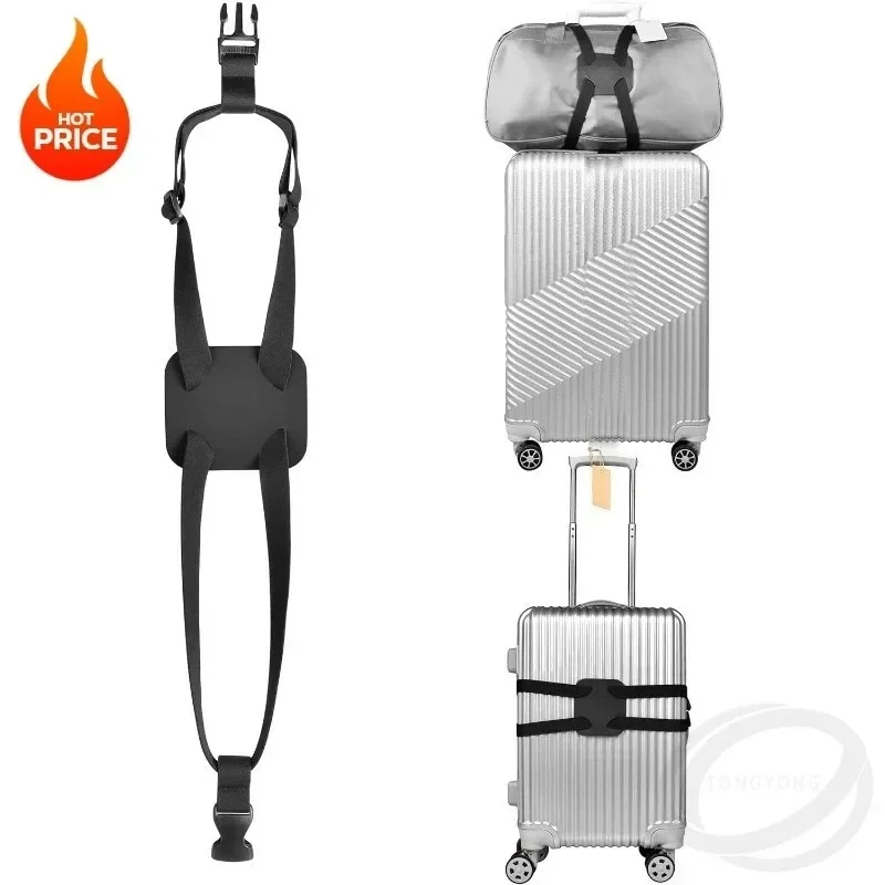 

Эластичные многофункциональные ремни для багажа, регулируемый ремень для чемоданов, шнур с пряжками для добавления безопасных сумок, универсальный фиксирующий ремень