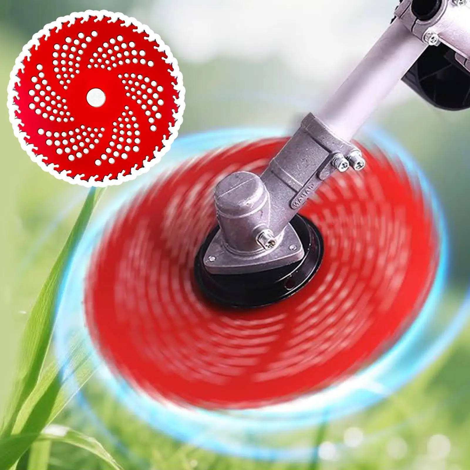 

1Pc 36T Weeds Eater Blades Manganese Steel Brush Cutter Blades For Trimmer Weeds Eater Effortless And Efficient Garden Tools