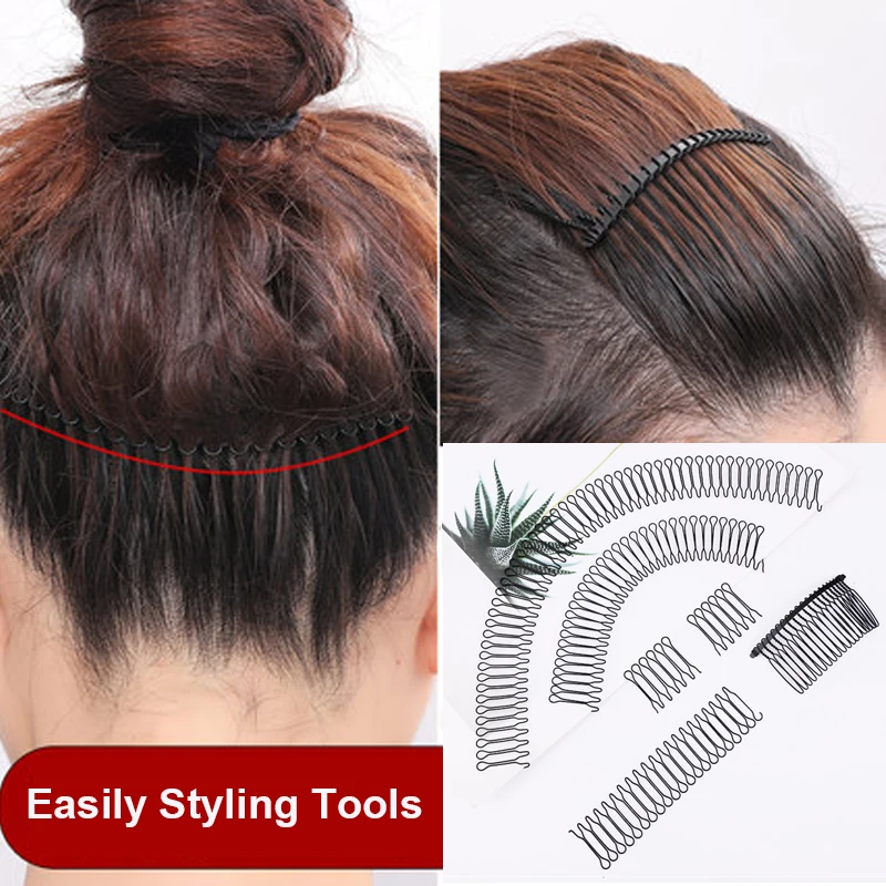 Women Invisible Broken Hairpin Styling Tools High-cut Hairpin Hair Clip for Adult Insert Combs Korean Hair Accessories