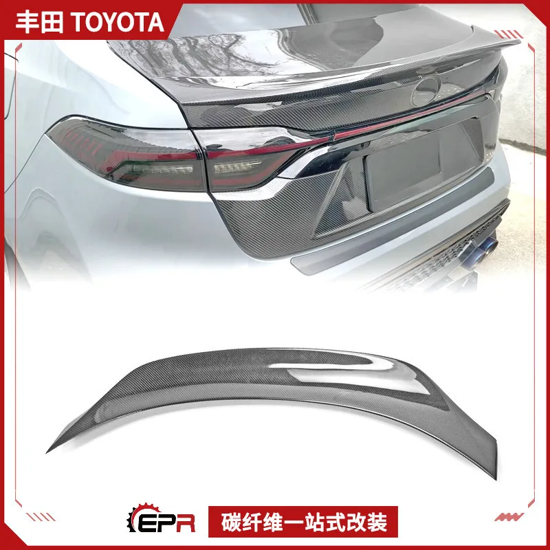

Suitable for Toyota Corolla Leiling E210 Carbon Fiber Modification, Rear Disturbance Wing, Rear Compression Wing