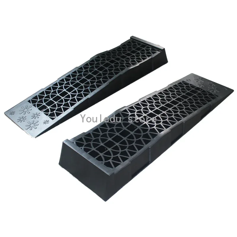 5000KG Capacity Heavy Duty Car Ramps 70cm Plastic Portable Loading Access Ramps Lift Repair Maintenance Jack Tool 2pcs/Pair