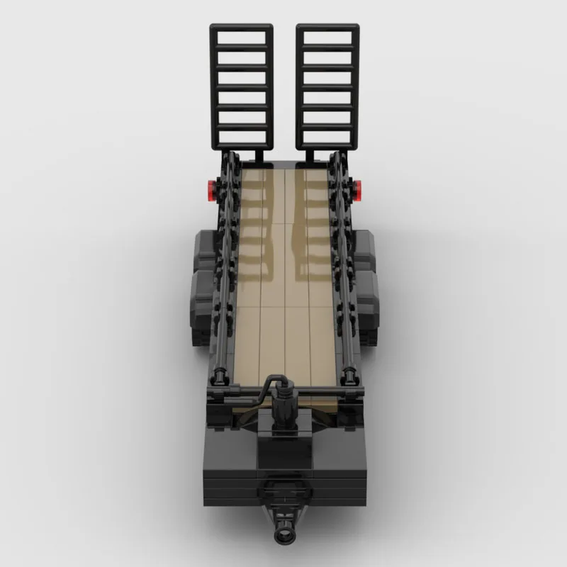 

MOC-180760 New Urban Large Flatbed Trailer Building Block Model 178 Parts Boys Children Birthday Building Block Toy Gift