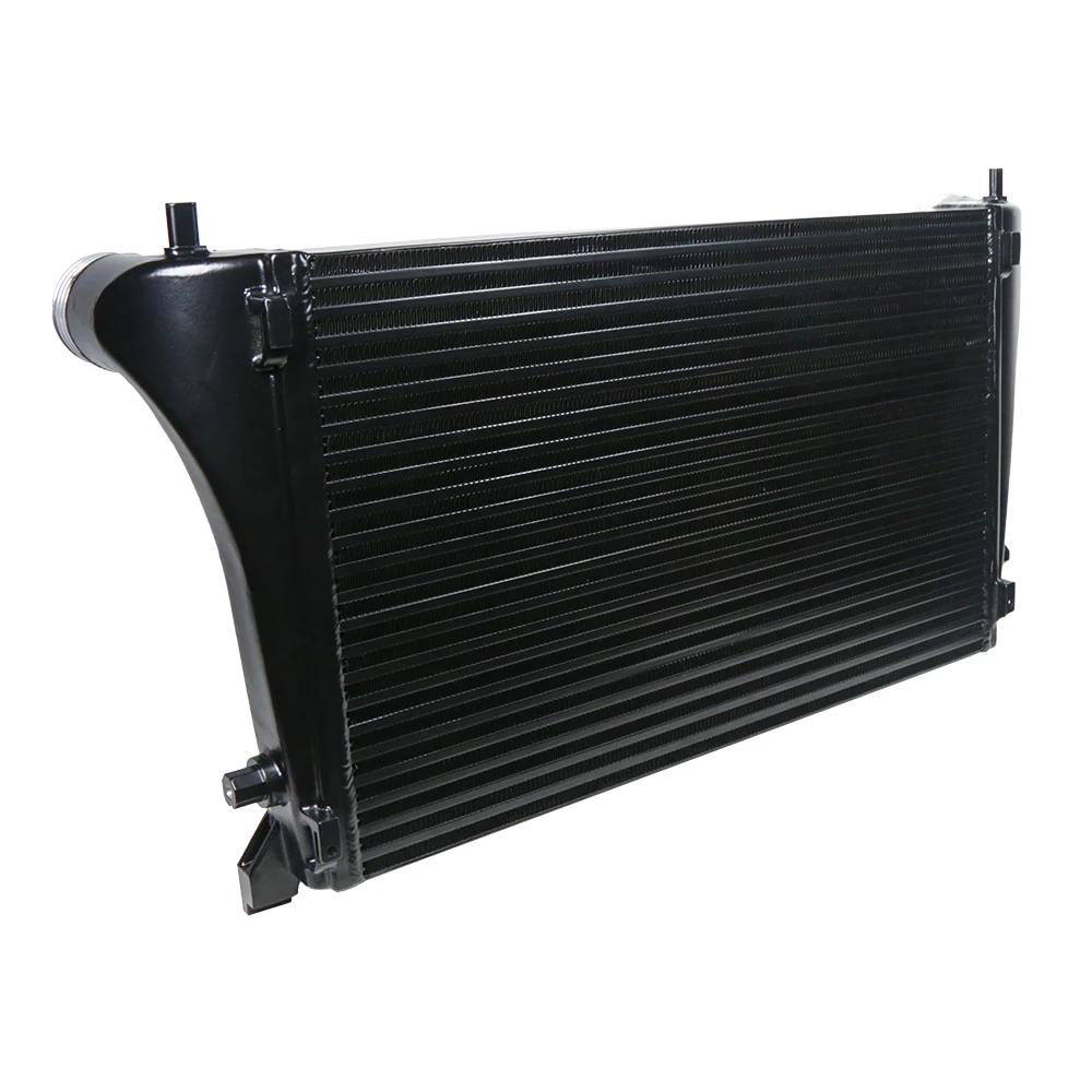 Aggiorna il kit intercooler Golf 7 in alluminio da competizione da 70 mm per VW MK7 GTI Golf R VAG 1.8T 2.0T 8V A3 S3 Bar e piastra