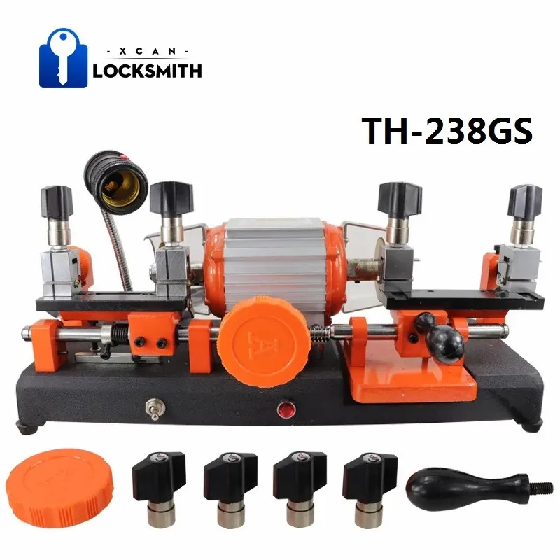 

XCAN 110V/220V TH-238GS Horizontal Key Cutting Machine Locksmith Tools Car Keys Door Keys Cutter Key Duplicating Machine