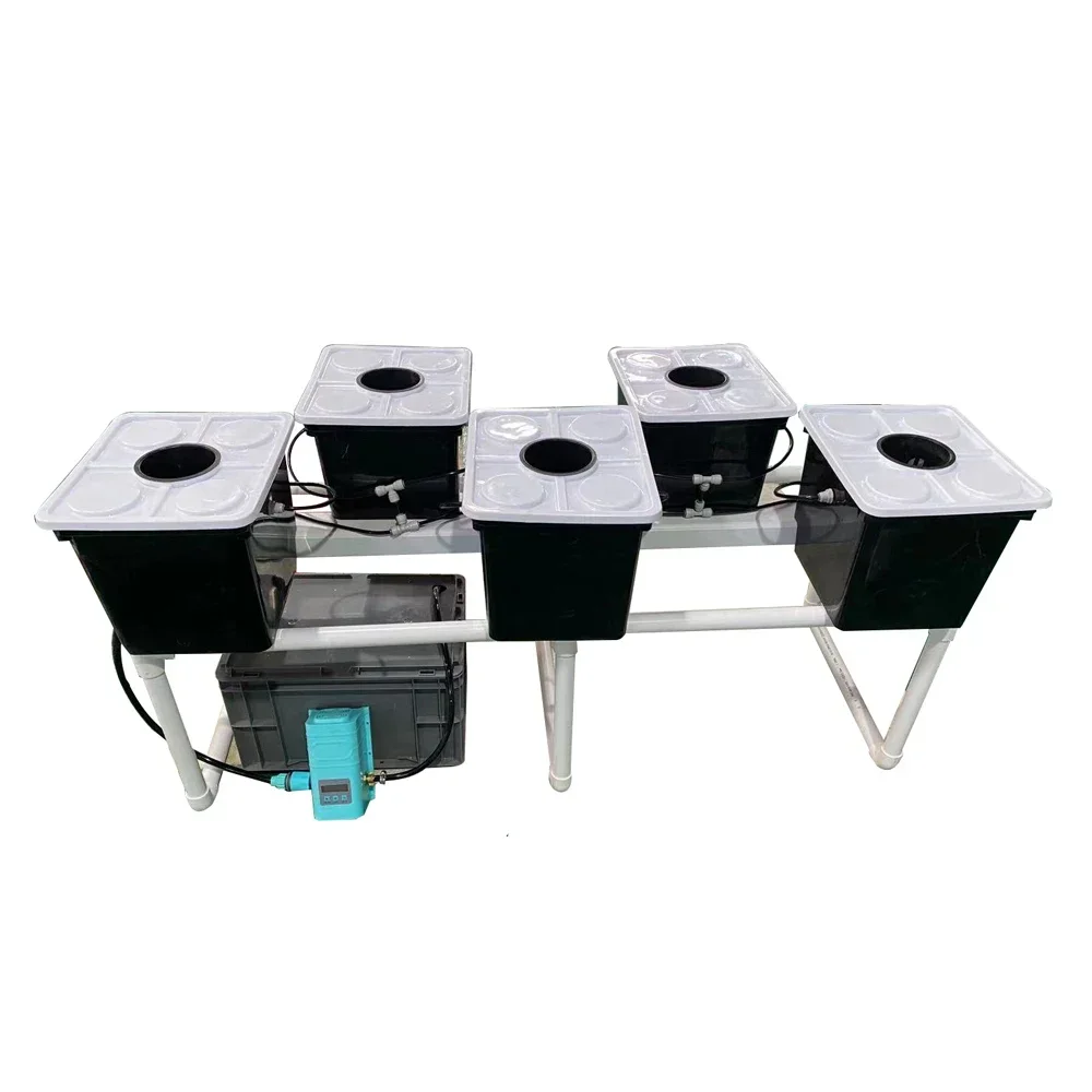 Greenhouse plastic pots flower hydroponic growing systems dutch buckets