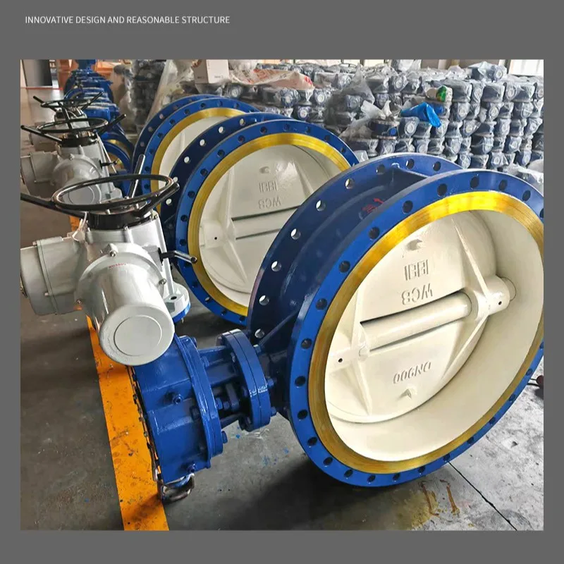 Manufacturer electric butterfly valve hard seal cast steel flange butterfly valve high temperature resistant stainless