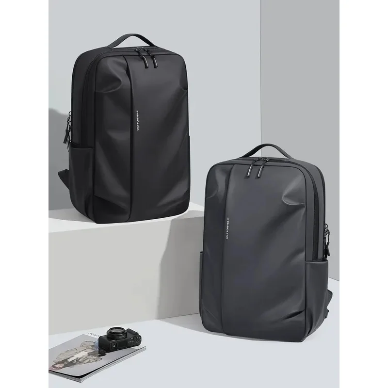 Backpack Nylon Water Resistant Commuting Large Capacity Travel Laptop Business Trip School Bag Durable Design