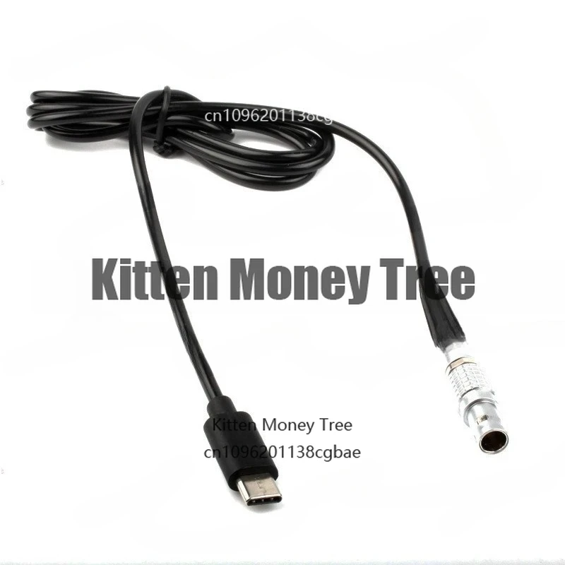 واجهة مخصصة TYPE-C إلى LEMO 2-pin ذكر، رأس ريمو، سلك طاقة سلك مرن خطي #2