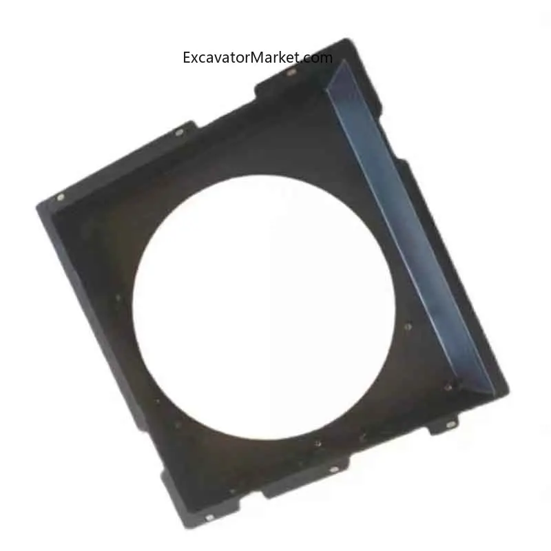 For Excavator For Volvo EC55/60 Fan Outer Cover Fan Blade Cover High Quality Blade Guard Ring High-quality Excavator Accessories