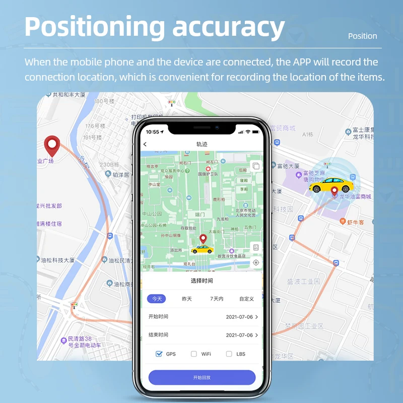 Mini-Tracking-Gerät Tracking Air Tag Schlüssel Kind Finder Haustier Tracker Standort Smart Bluetooth Tracker Auto Haustier Fahrzeug verloren Tracker