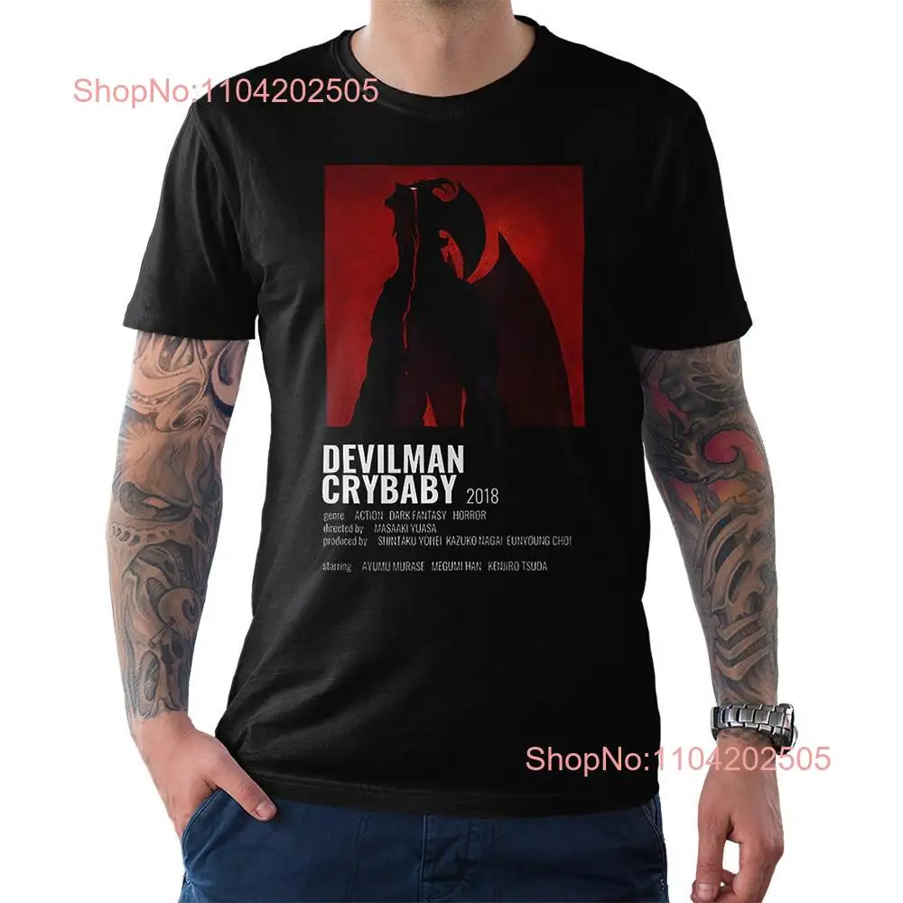 Devilman Crybaby T Shirt Cotton  Sizes long or short sleeves