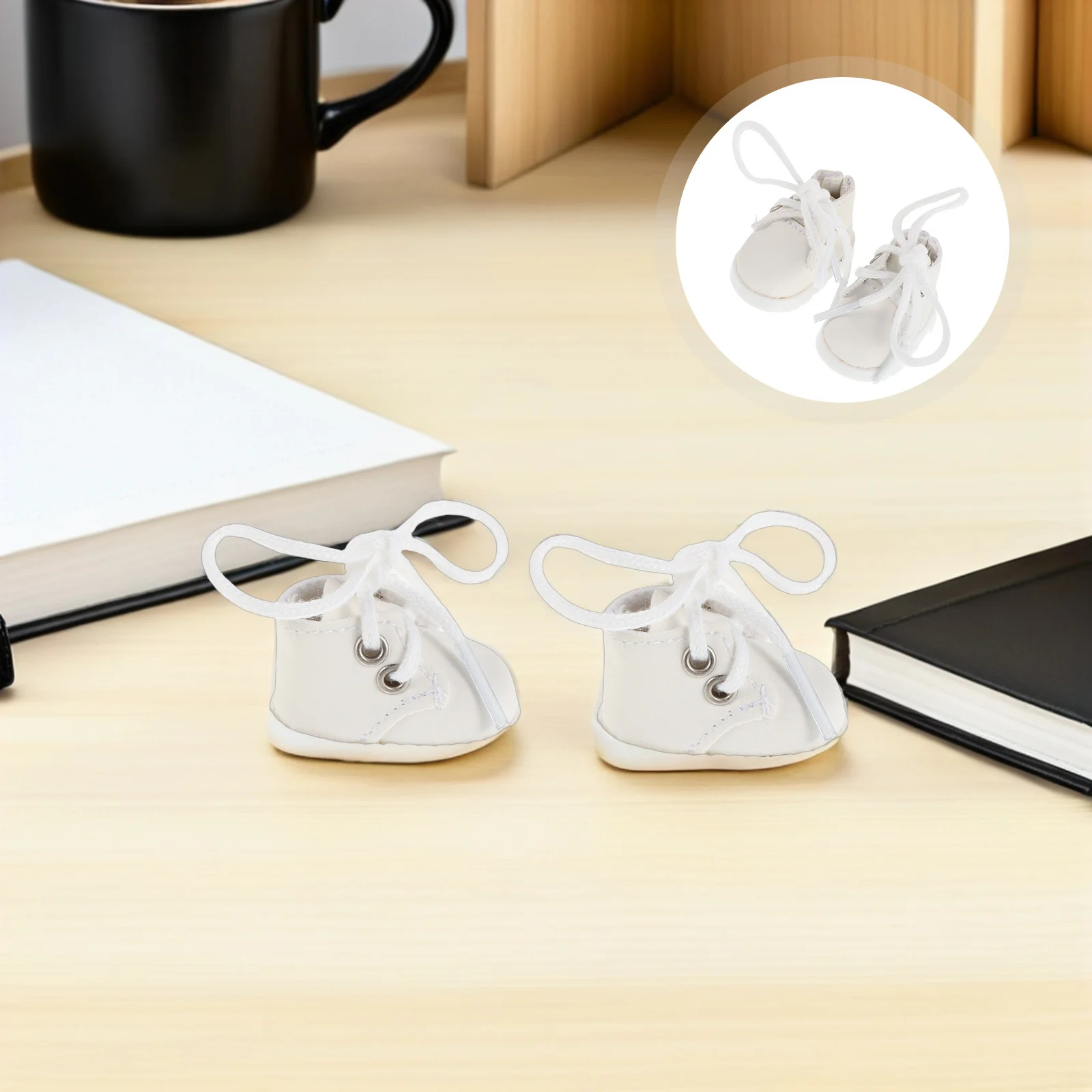 

1pcs 1 Pair Mini Shoes Miniature Boots For 20Cm Bjd Stylish Simulation Tiny Boots For Dollhouse Decor Collectors Dress-Up