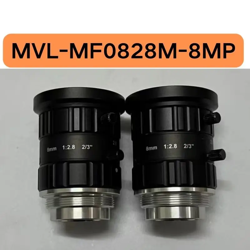 New MVL-MF0828M-8MP lens 8mm focal length 8 million 2/3-inch Hikvision FA industrial lens C-port in stock for quick delivery