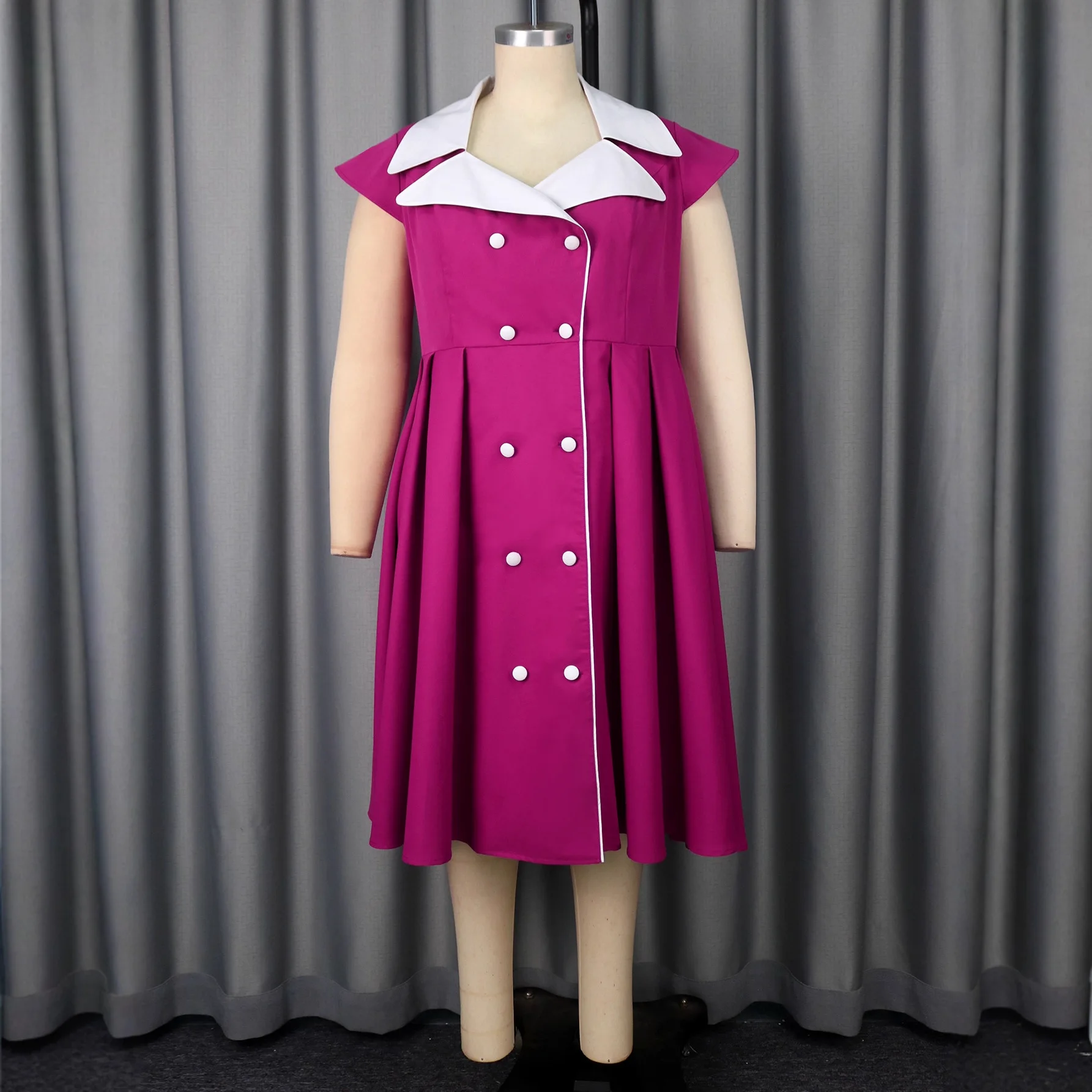 

Женская обувь больших размеров, весна-лето 2026, африканские платья миди с короткими рукавами и v-образным вырезом из полиэстера, розово-красные Дашики, африканская одежда