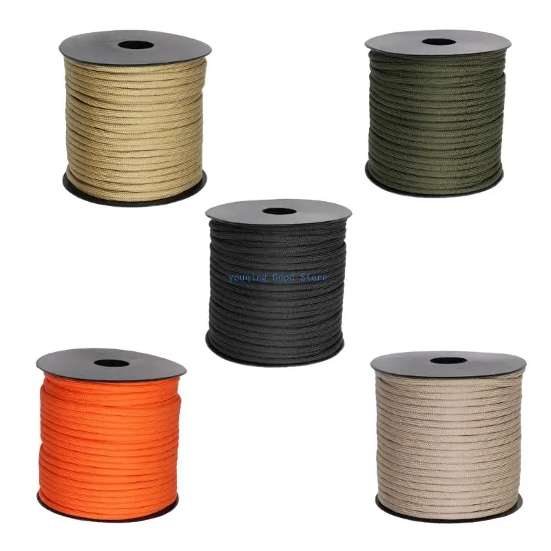 

N58B Outdoor 9 Cores 4mm Paracord Rope for Camping Hammocks Clothslie Hiking Fishing