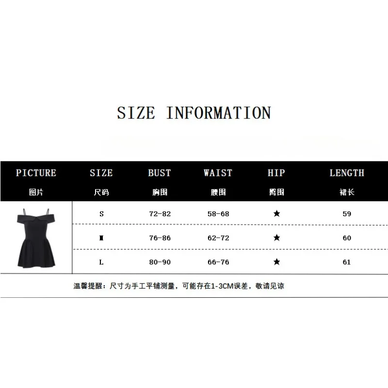 Women's 2024 Summer Sexy Spicy Girl High Waist A-line Dress Temperament Commuting New Fashion Women Black Backless Mini Dresses