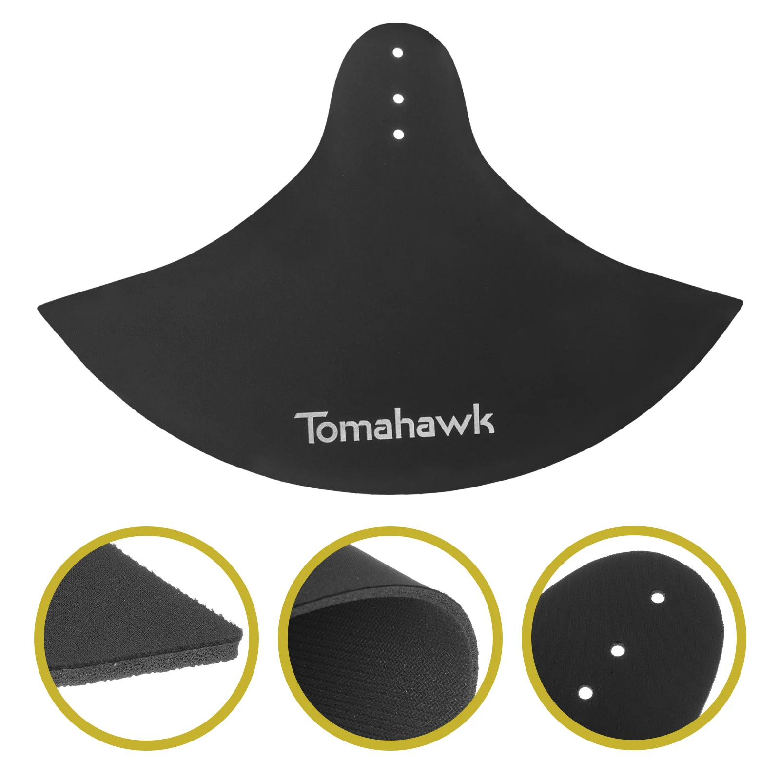 2 Pcs Cymbal Mute Pad Drum Practice Pad Mat Kit Instrument Muffler Supply Useful Cushion for