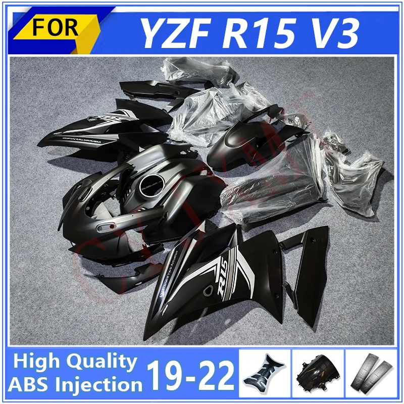 Motorcycle Fairings Body Kit for Yamaha YZFR15 V3 2019 2020 2021 2022 ABS Injection Fairing YZF R15 R15V3 19-22 Bodywork Housing