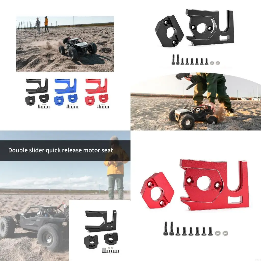 

6061 Aluminum Motor Base Mount for 1/8 Models for Performances Boosting Upgrades Parts A2UB