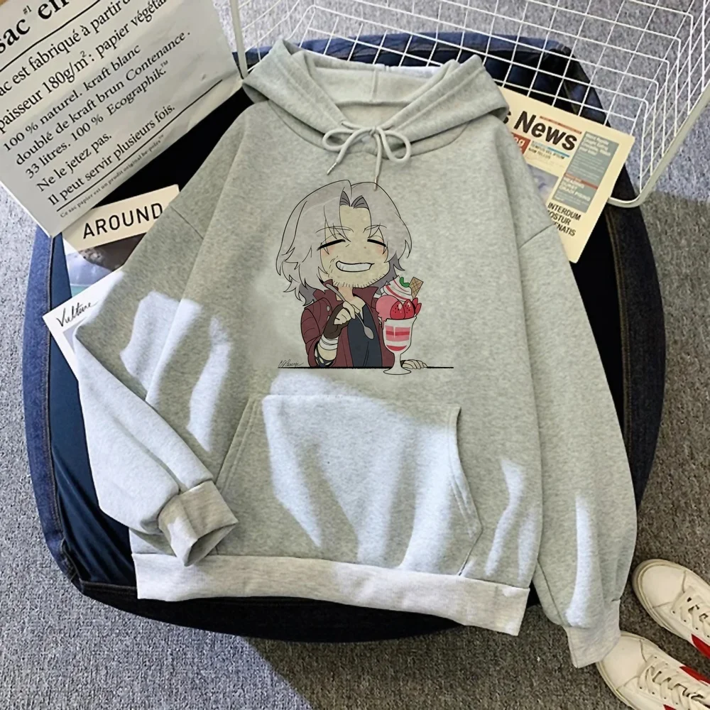 Devil May Cry womens hoodies fashion tops graphic 2000s ladies clothes harajuku Casual Women Loose