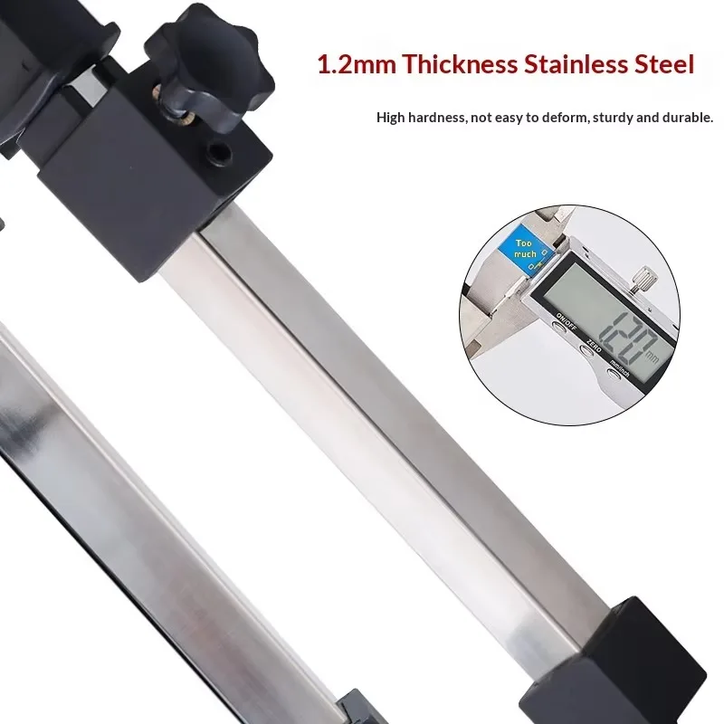 Telescopic support rod cabinet wall-mounted installation lifter lifting stainless steel support frame bracket labor-saving