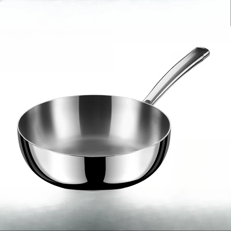 

Uncoated non-stick pan, household wok, induction cooker