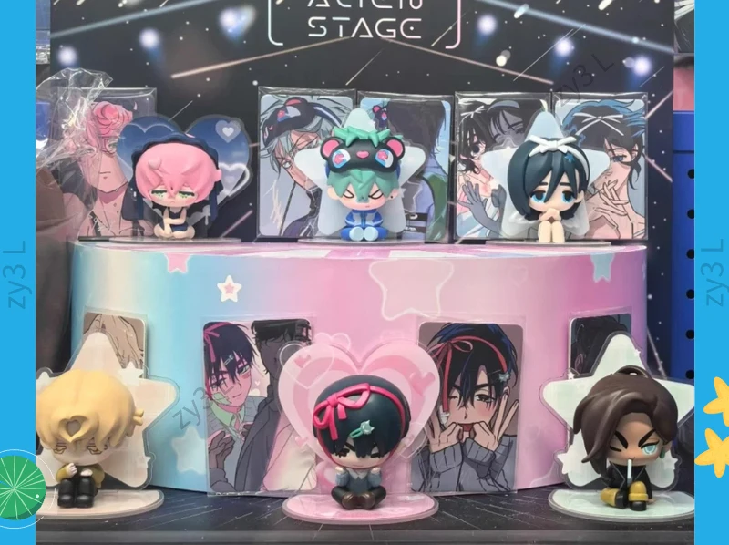 

【LOW PRICE】Alien Stage Free Stage Blind Box Series Collectible Anime Figures MIZI SUA IVAN TILL LUKA HYUNA Model Decoration Toys