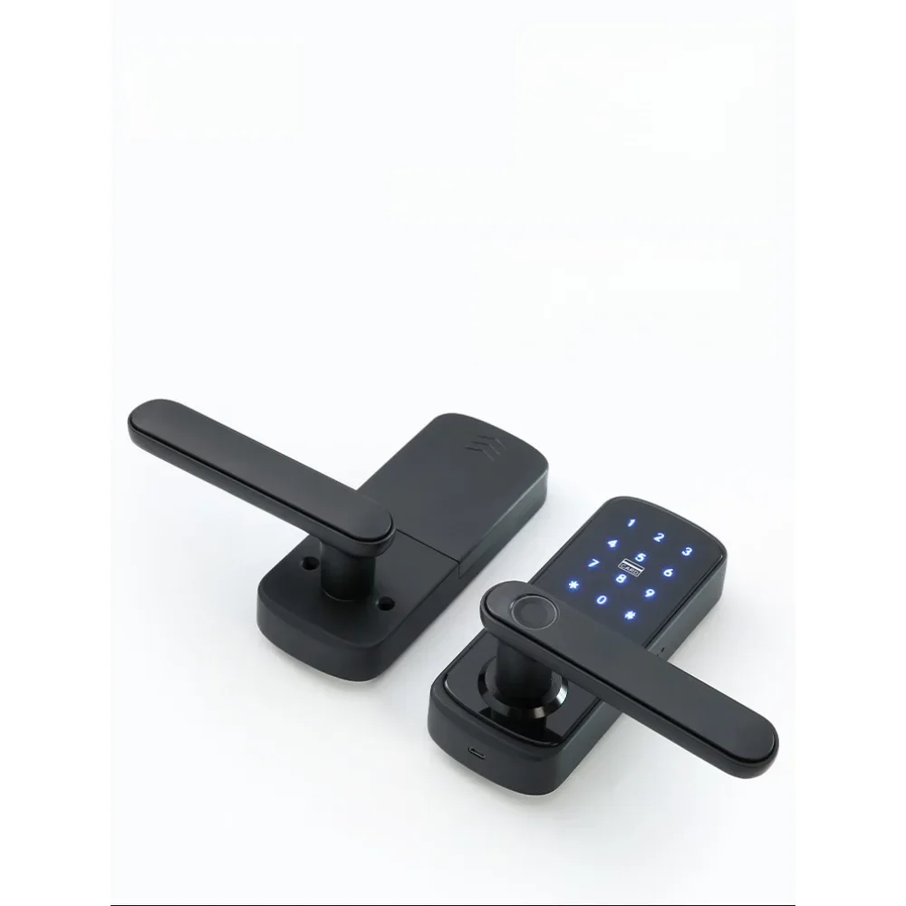 Graffiti WiFi Fingerabdruckschloss Home Apartment Remote Bluetooth Smart Lock Swipe Card Lock