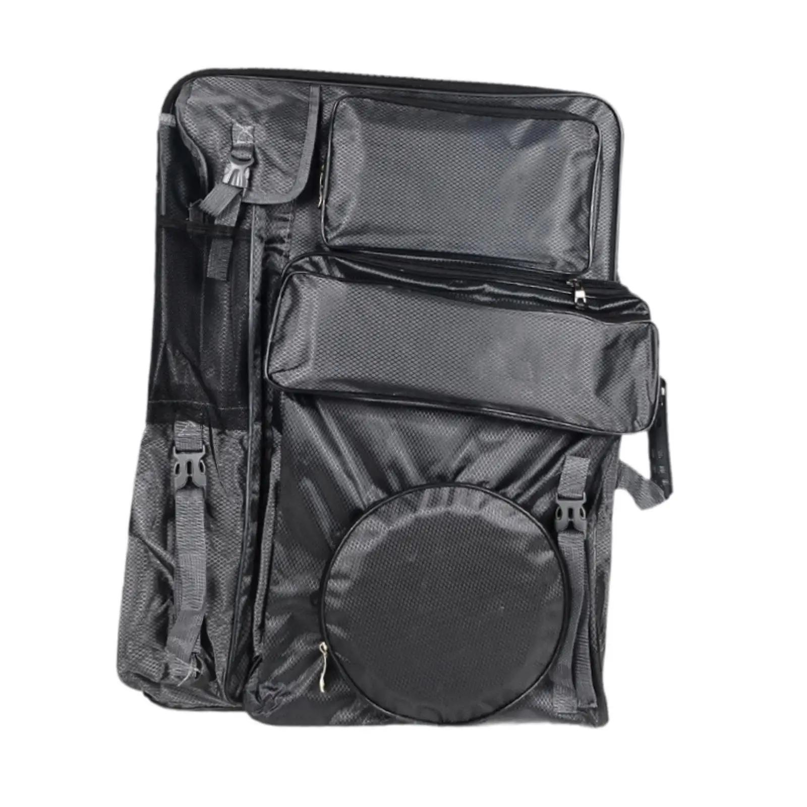 2/4K Art Portfolio Case Portable Art Supply Carrying Bag Sketch Pad Storage Bag for Brushes Paint Palette Poster Board Pencils