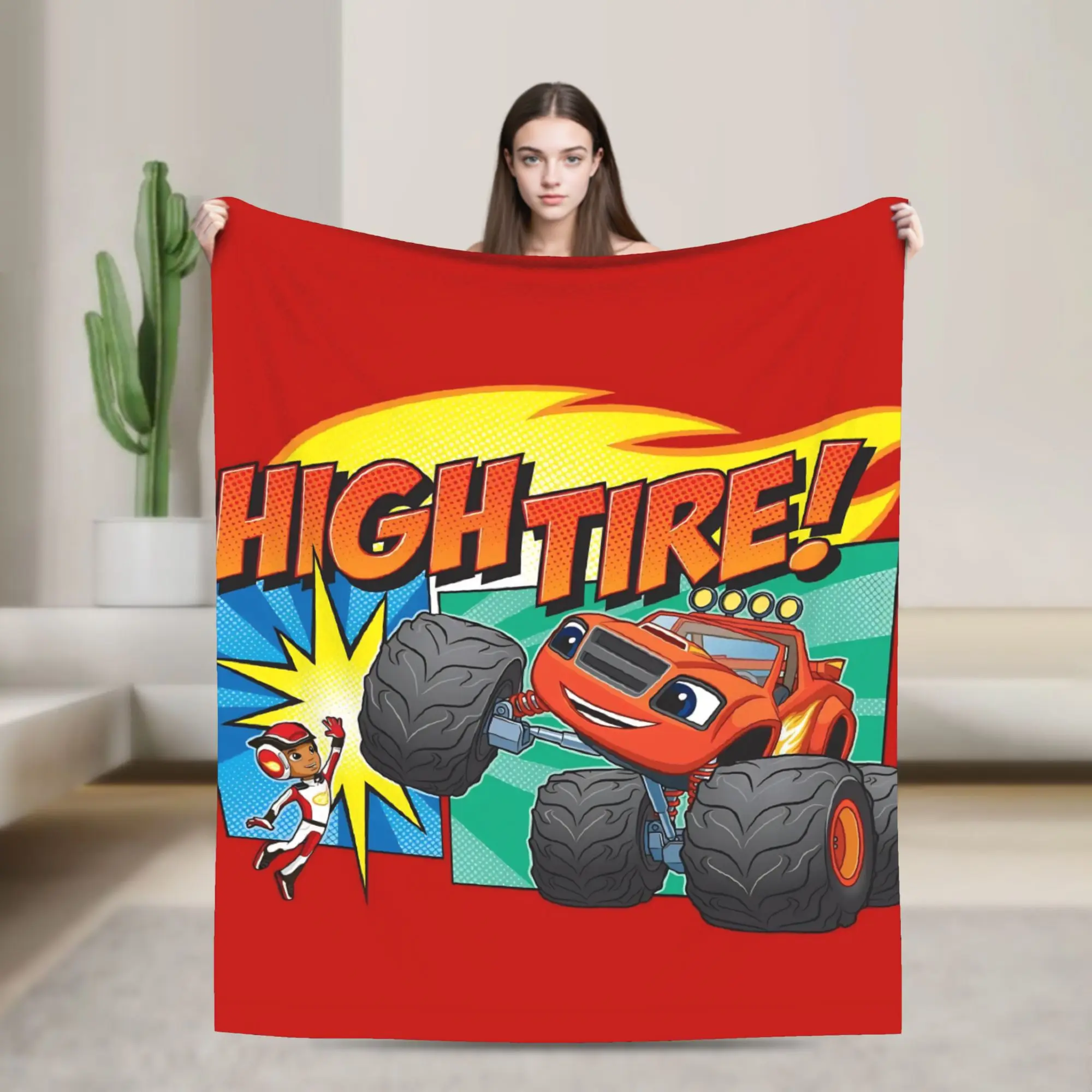 Blaze and the Monster Machines Blanket Multiple Sizes Super Soft Cozy  Throw Blankets for Couch Sofa and Bed