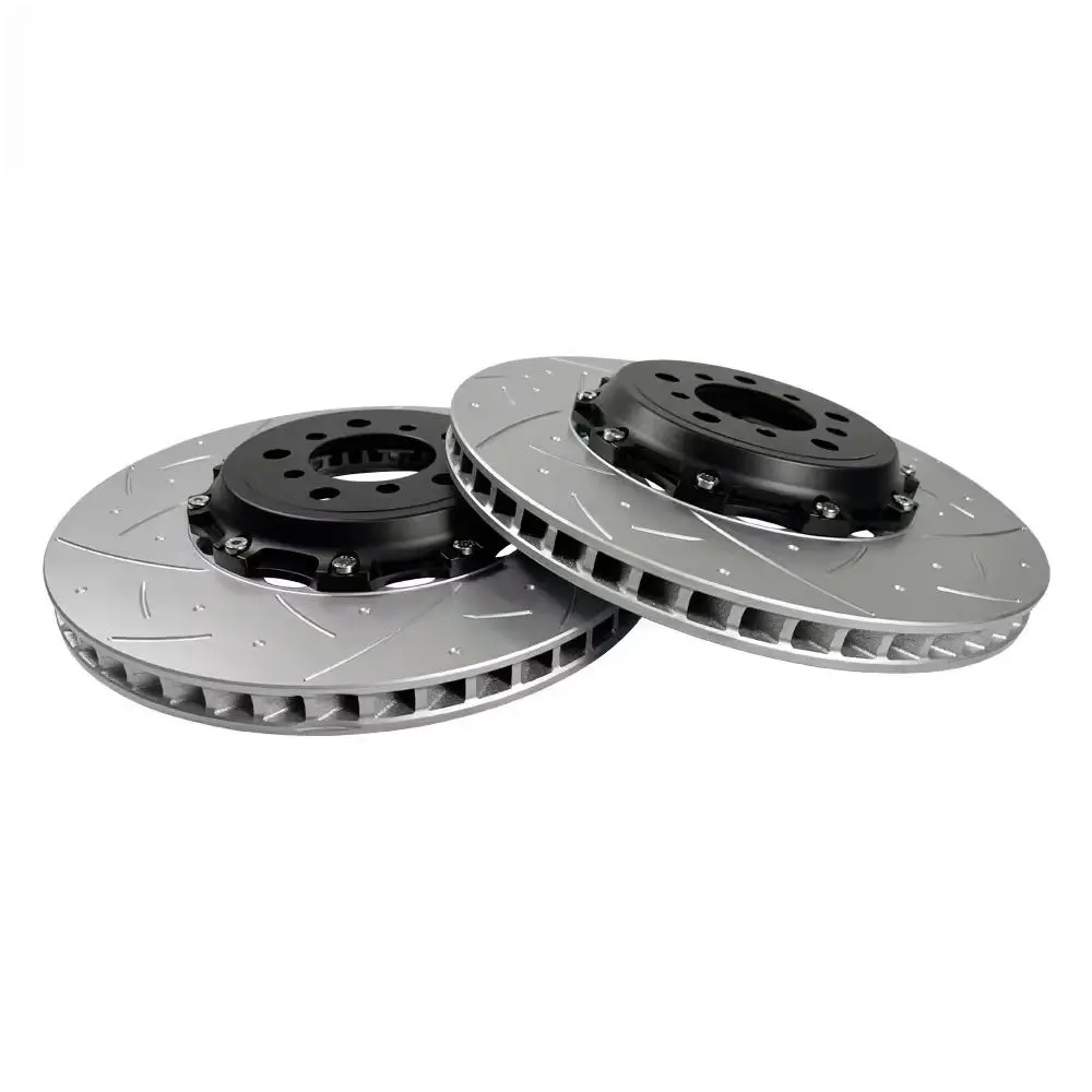 Sistema de freio a disco de freio flutuante dianteiro 380 MM Rotor de disco de freio de aço 34108093709 34108093710   para BMW M3 M4