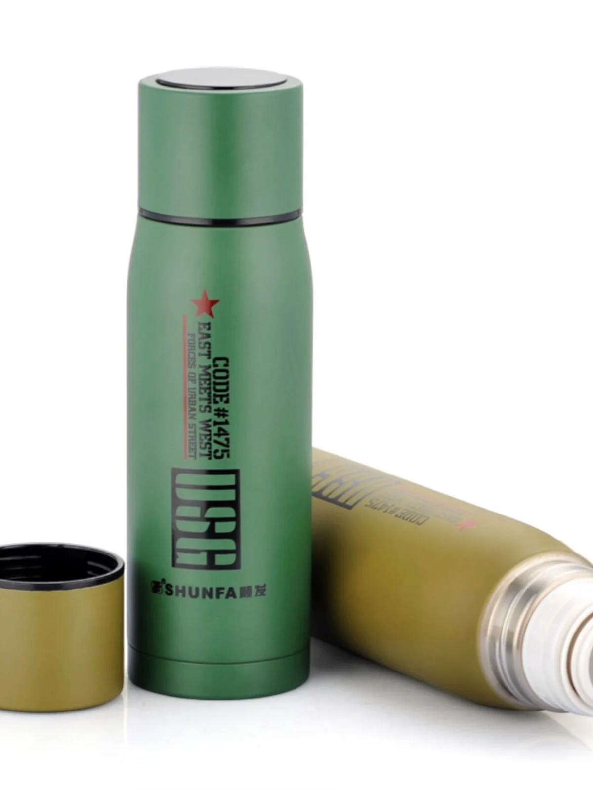 

unfa 58ml Thermos Vacuum Insulated Stainl Steel 304 Sports Water Bottle Inner Container Dual Layer Cup New Prtion