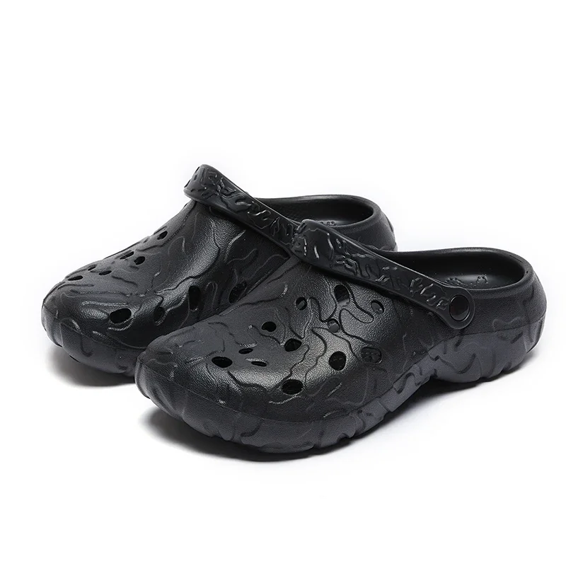 

Plus Big Size 46 47 Summer Rubber Sandals Men Clogs Garden Shoes Zuecos Hombre Cholas Man Clog Beach Shoes Wide Foot