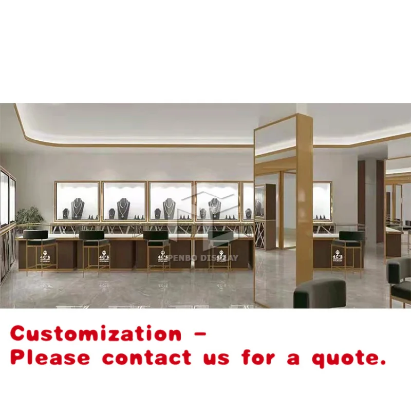 

custom.Retail Jewelry Store Glass Counter Furniture, High Level Jewellery Shop Furniture Design Sale