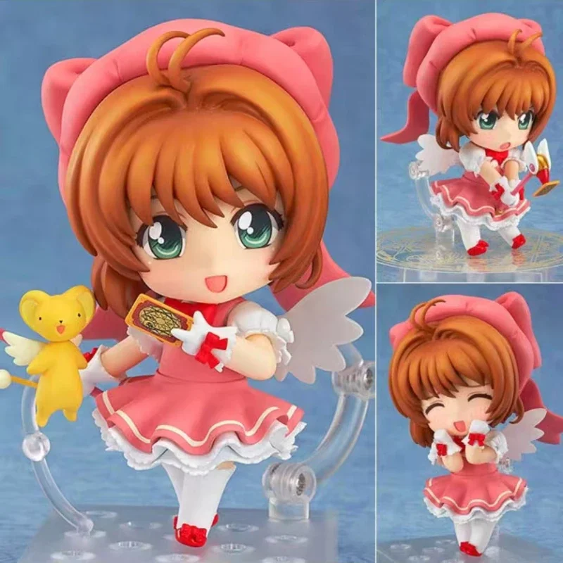 In Stock Original GCS Good Smile Nendoroid Card Captor KINOMOTO SAKURA Anime Action Figure PVC Collection Model Toy for Gift