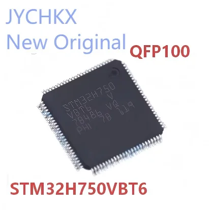 1PCS STM32H750VBT6 STM32H750 VBT6 QFP100 ARM Cortex-M7 32-bit microcontroller chip In Stock