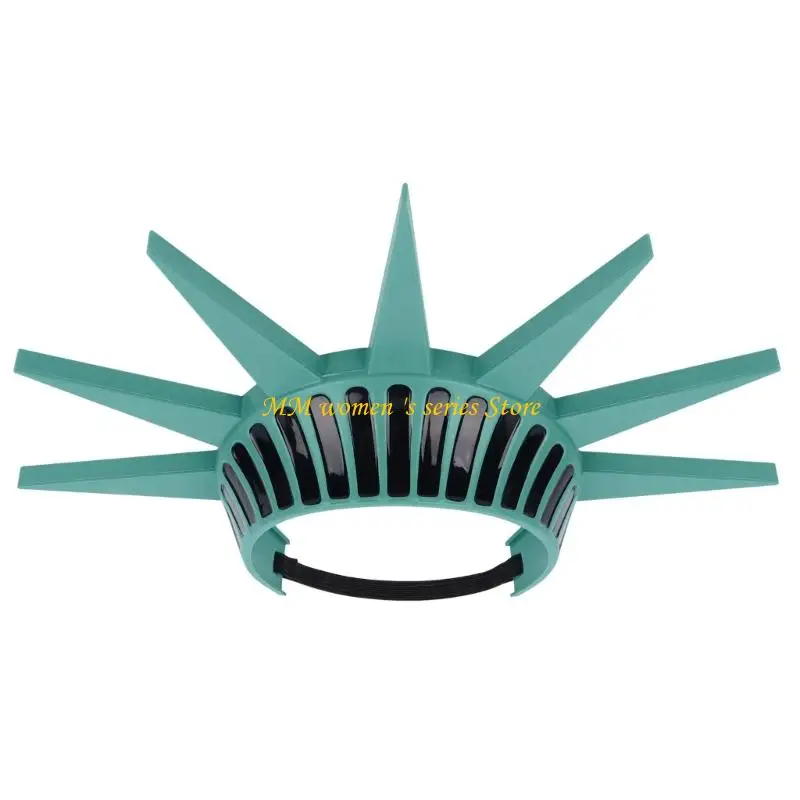 

Q39C Статуя Свободы Головной убор Косплей Обруч для волос Для школьной драмы Независимого дня