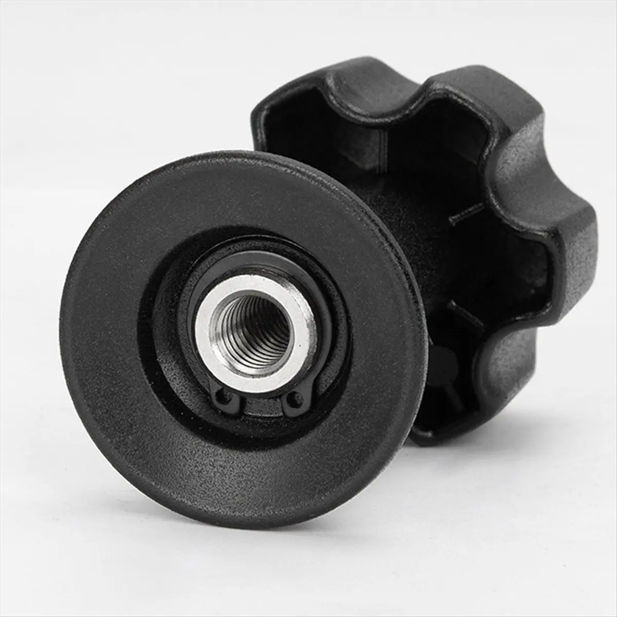 《Factory Direct》75mm Half Ball Flat to Bowl Adapter with 1/4in and 3/8in Screws for Fluid Head Tripod DSLR Rig Camera Tripod Tri