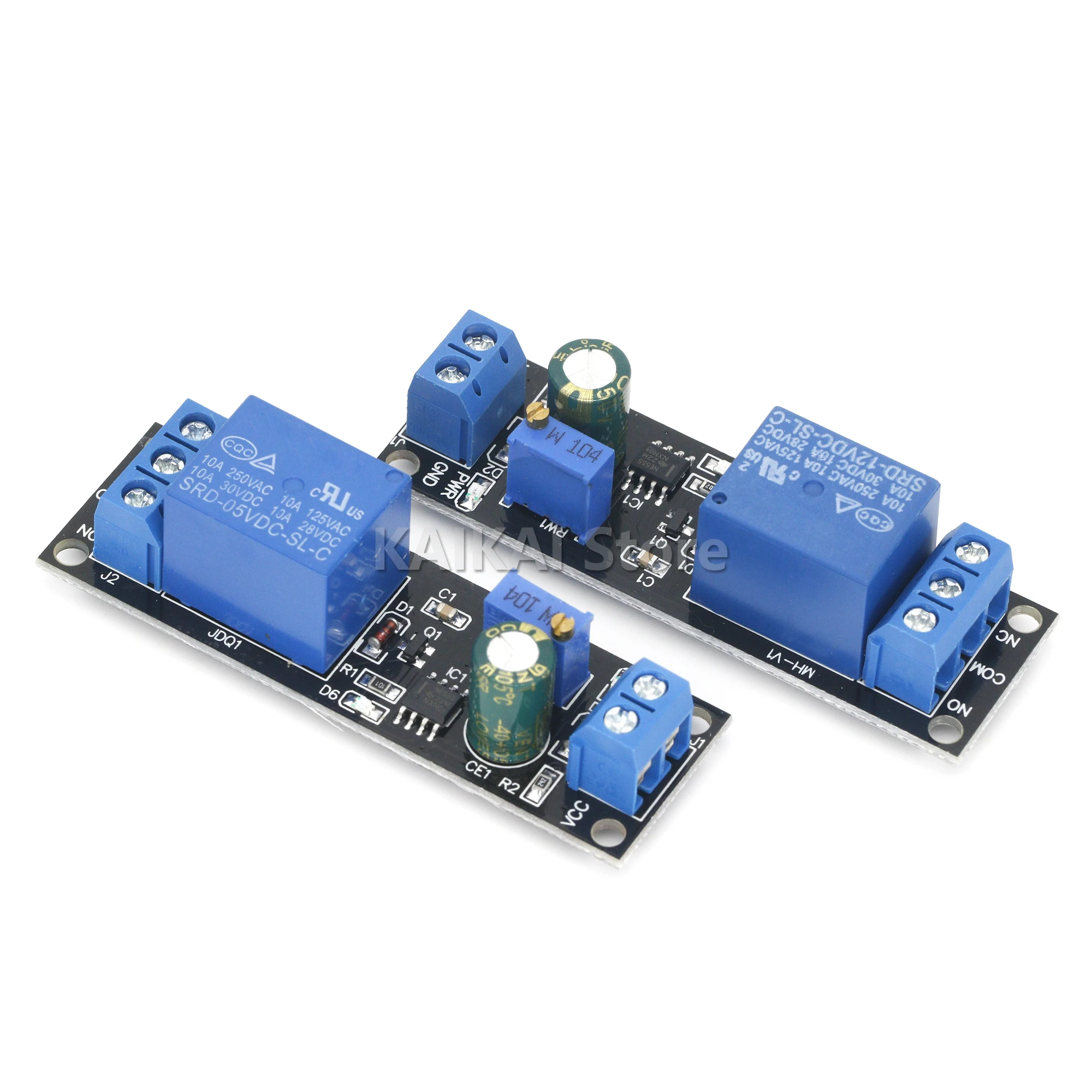 NE555 Timer Switch Adjustable Module Time delay relay Module DC 5V / 12V Delay Connect / Disconnect relay shield for arduino