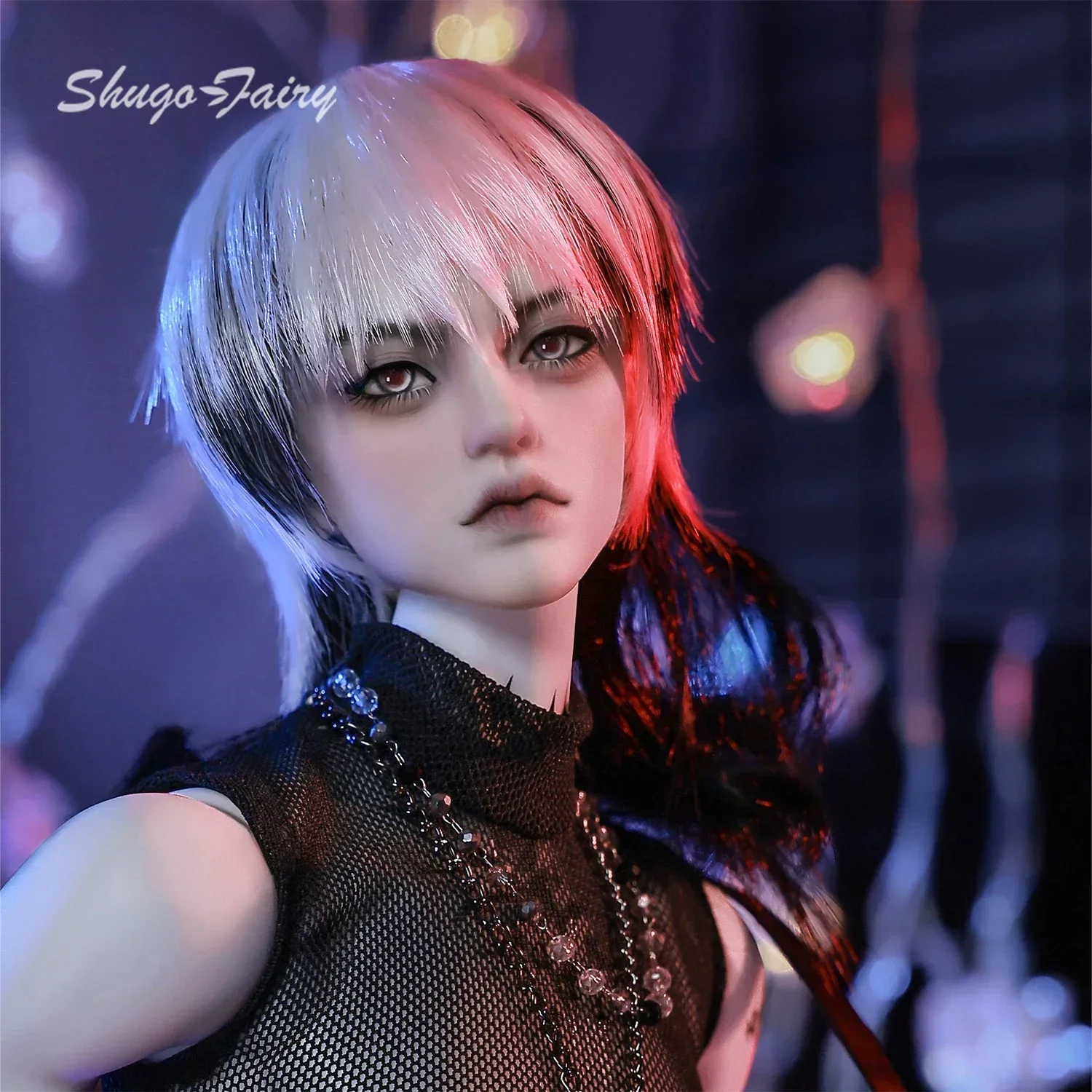 Shugafairy Ace Bjd Doll 1/4 Bubo Bassist Punk Rock Band Modern Fashion Hip-hop Street Style Band Live Ball Jointed Dolls