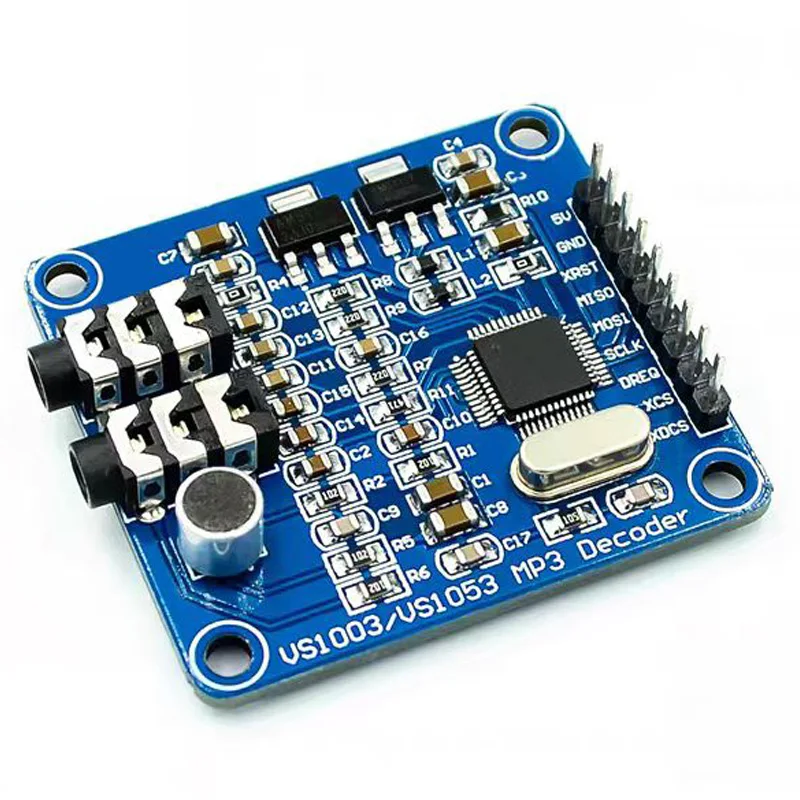 VS1003B MP3 Decoder Module Carrier Microphone STM32 Microcontroller Development Board Accessories