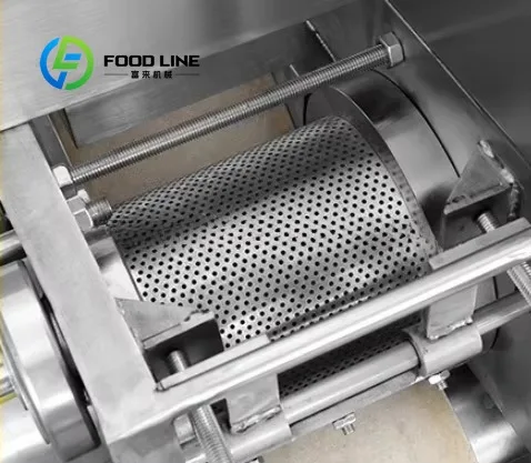 Automatic Fish Crab Shrimp Meat Extractor Stainless Steel 180-1000kg/h Capacity Surimi Production New Design